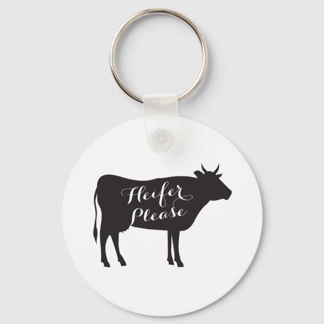 Chaveiro Heifer Please Key Chain (Frente)