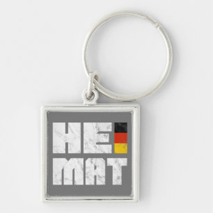 Chaveiro Heimat, alemão, alemão, casa, pátria