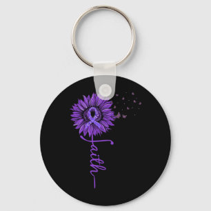 Chaveiro Heimerheimer Faith Sunflower Purple Heimerheimer