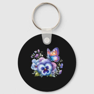 Chaveiro Heimerheimer Viola Floral Pansy Dementi Heimerheim
