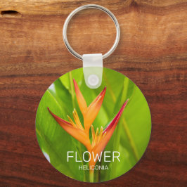 Chaveiro Heliconia Flowers Botânica Garden Design