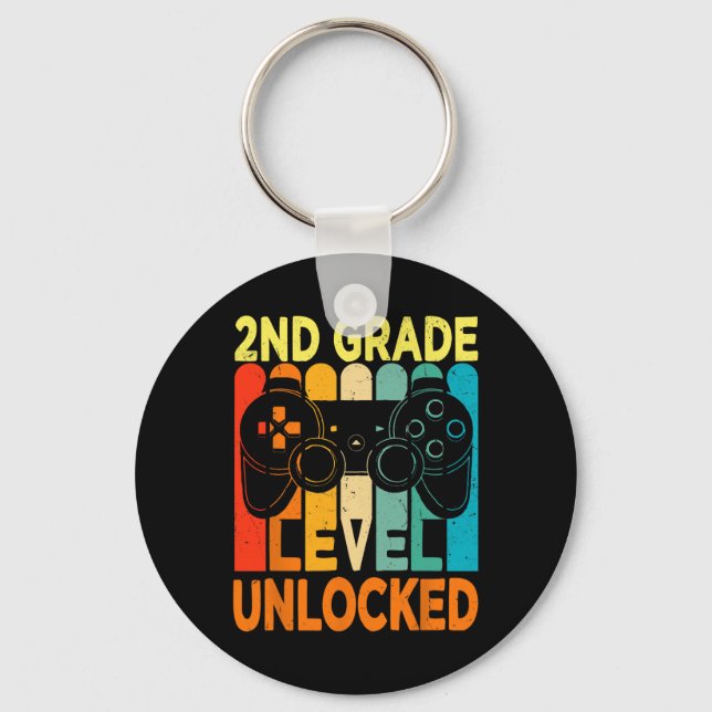 Chaveiro Hello 2nd Grade Level Unlocked Video Game Byck To  (Frente)