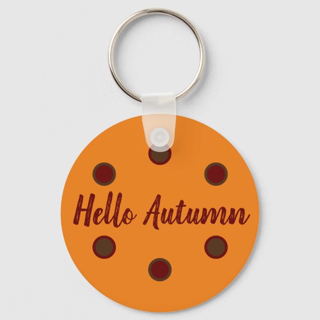 Chaveiro Hello Autumn (Frente)