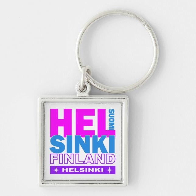 Chaveiro Helsinki Premium key chain (Frente)