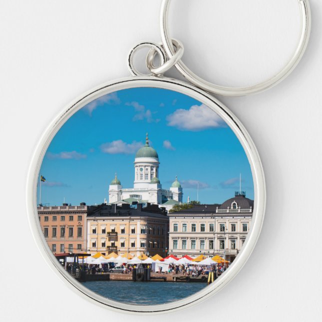 Chaveiro Helsinki Skyline (Frente)