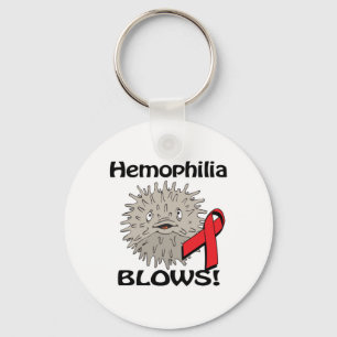 Chaveiro Hemofilia Desenho de Conscientização