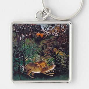 Chaveiro Henri Rousseau - O Leão Faminto