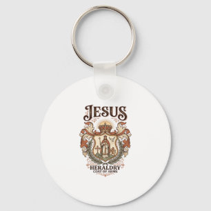 Chaveiro Heráldica de Jesus Brasão de Armas Jesus Heráldica