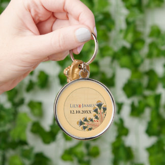 Chaveiro Herança Ornamental Faraônica De Casamento Em Papir