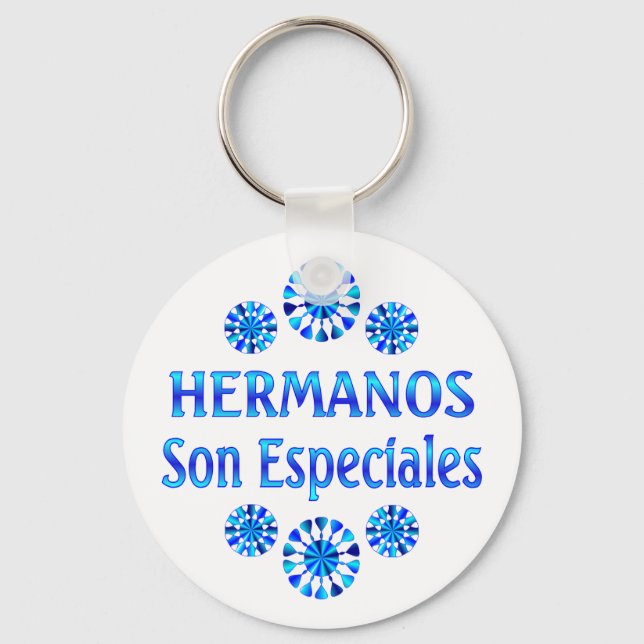 Chaveiro Hermanos Son Especiales (Frente)