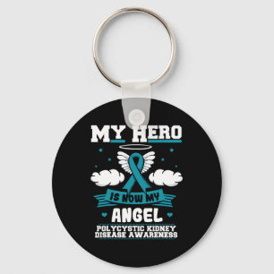 Chaveiro Hero É Minha Guerra da Doença Renal Policial Angel