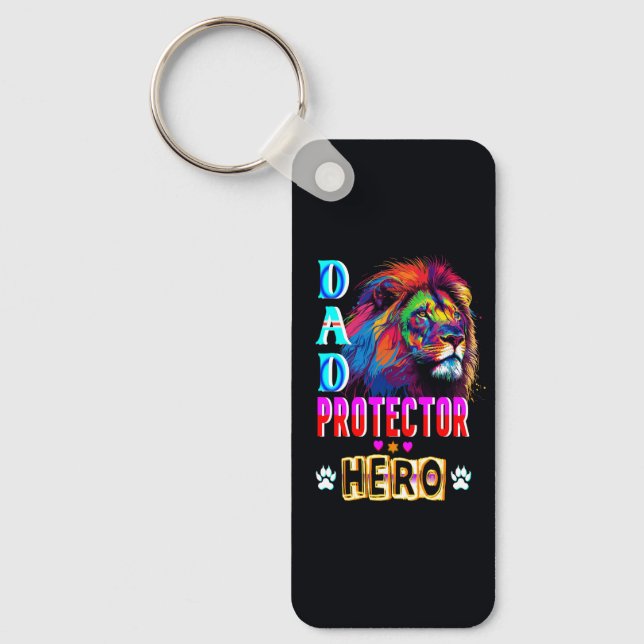 Chaveiro Herói protetor do pai (Frente)