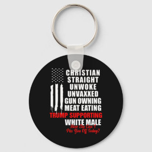 Chaveiro Hetero Branco Cristão Unwoage América Fl