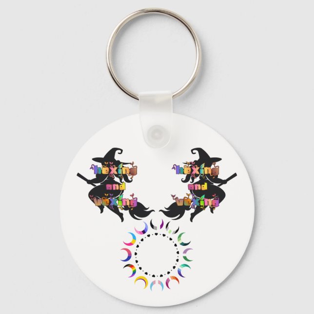 Chaveiro HEXING AND VEXING para Pagan de Tamanho Plus (Frente)