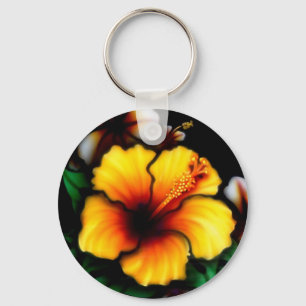 Chaveiro Hibiscus Flower Key Chain