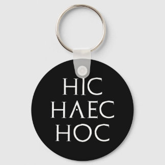 Chaveiro hic haec hoc Latein latin