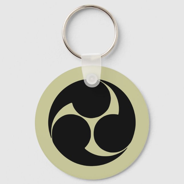 Chaveiro Hidari mitsudomoe, Japão (Frente)