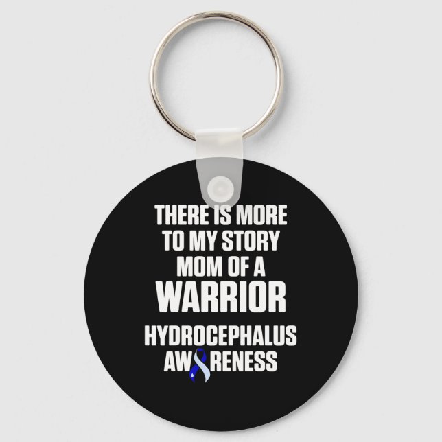 Chaveiro Hidrocephalus Sobrevivente Mãe Guerreiro 6 (Frente)