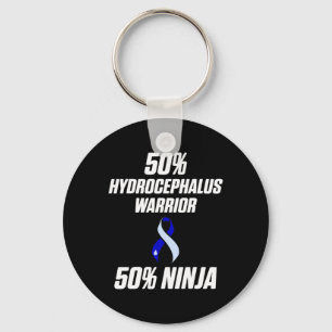 Chaveiro Hidrocephalus Sobrevivente Ninja Guerreiro de Cons
