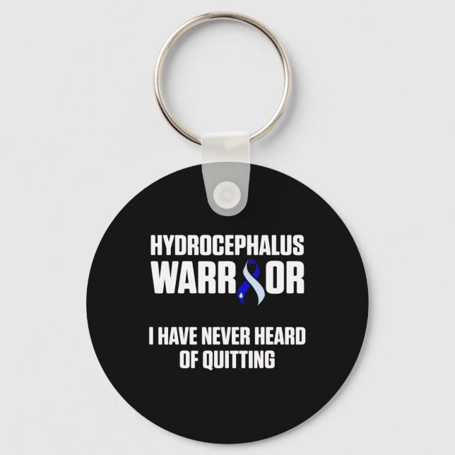 Chaveiro Hidrocephalus Survivor Saindo do Guerreiro de Sens (Frente)