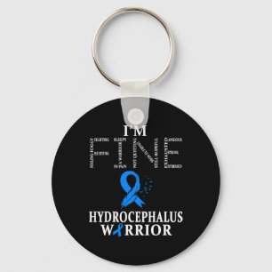 Chaveiro Hidrocephalus Warrior Eu sou Fine Feather