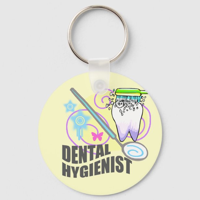 Chaveiro Higienista dentária (Frente)