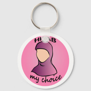 Chaveiro Hijab meu keyring bem escolhido