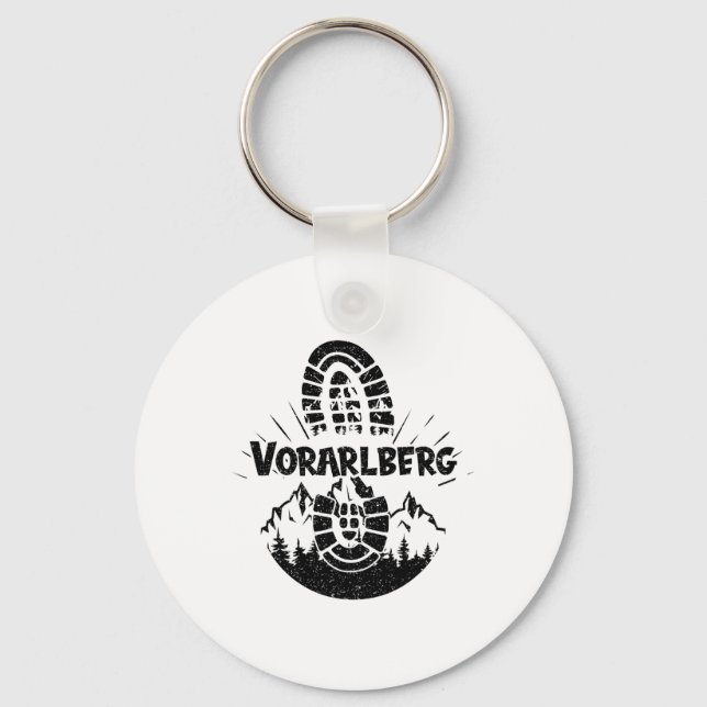 Chaveiro Hiker Vorarlberg Áustria Férias (Frente)