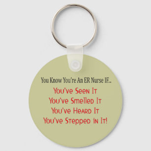 Chaveiro Hilarious ER Nurse Gifts