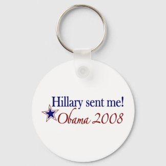 Chaveiro Hillary Me Enviou! (Obama 2008)