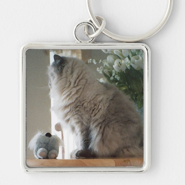 Chaveiro Himalaia Gato Persa (Frente)