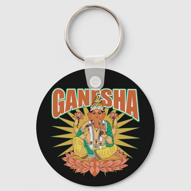 Chaveiro Hindu Ganesha (Frente)