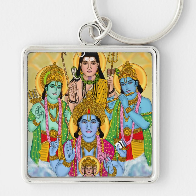 Chaveiro Hindu Gods Keychain (Frente)