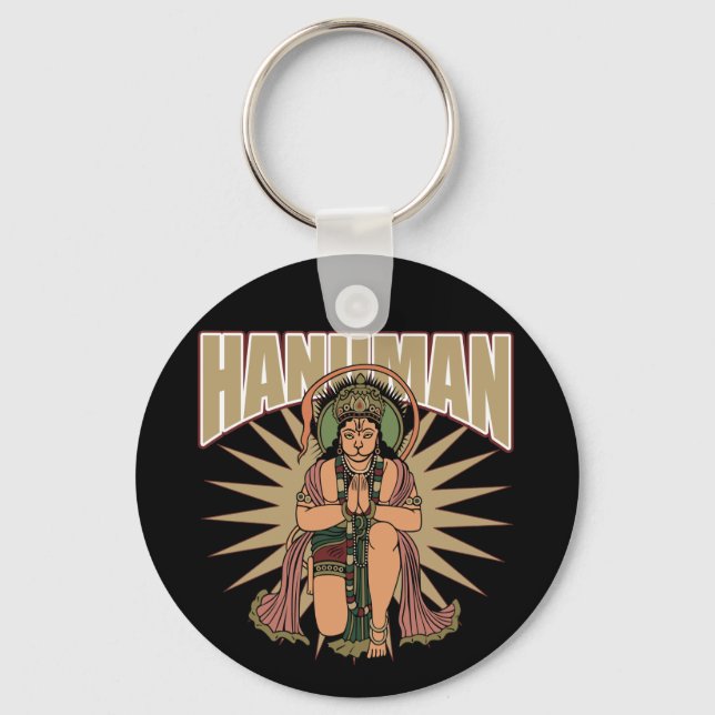Chaveiro Hindu Hanuman (Frente)