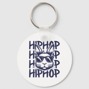 Chaveiro Hip Hop Bunny Sungles Páscoa Para Rapazes Homens