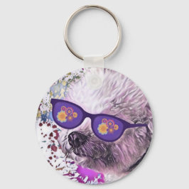 Chaveiro Hippie 'Chon o Bichon