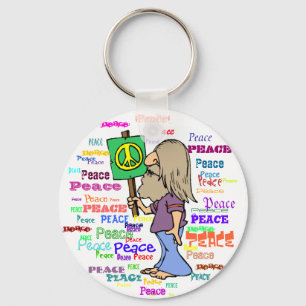 Chaveiro Hippie dos anos 60