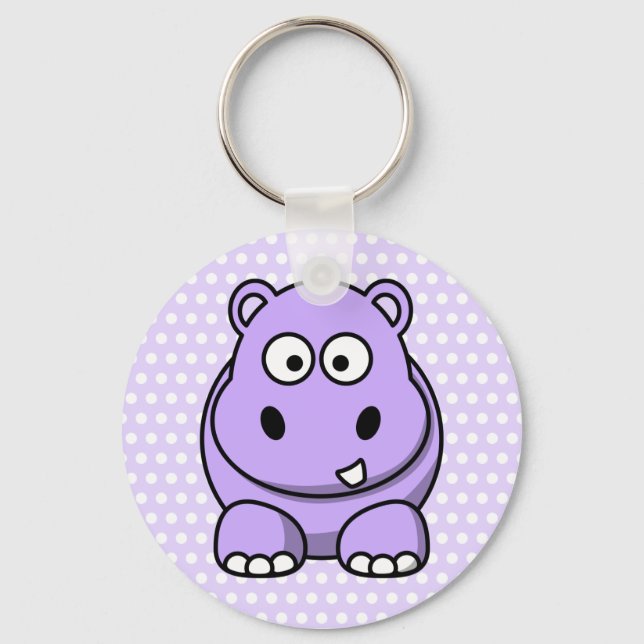 Chaveiro Hippo Lavanda (Frente)