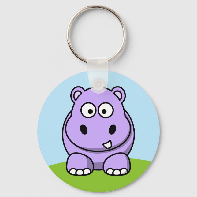 Chaveiro Hippo Lavanda (Frente)