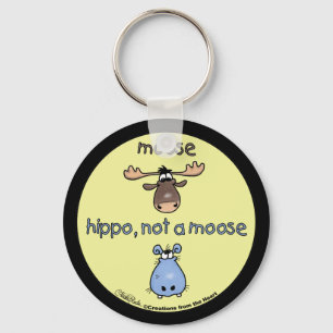 Chaveiro Hippo-não-um-alce!