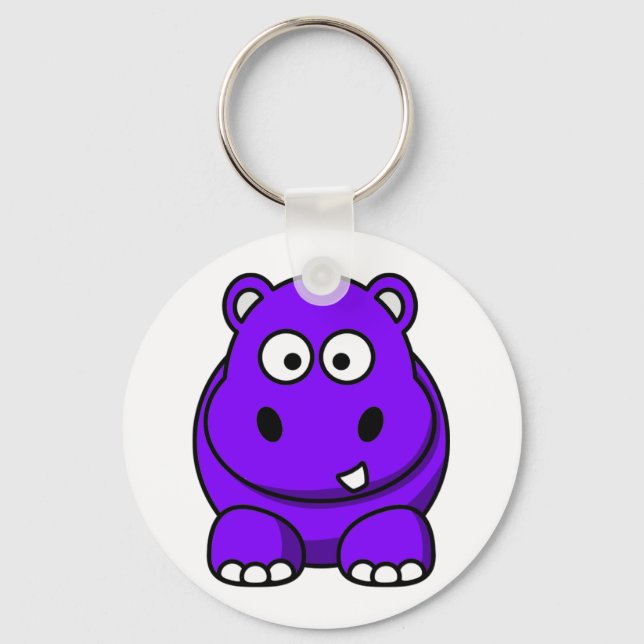Chaveiro Hippo Purple (Frente)
