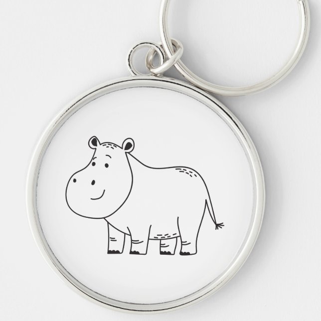 CHAVEIRO HIPPOPOTAMUS (Frente)