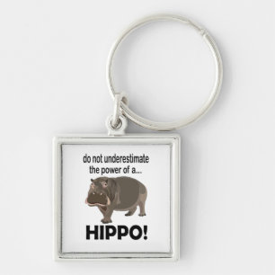 Chaveiro Hippopotamus Animal Funny Hippo