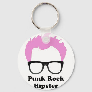 Chaveiro Hipster do punk rock