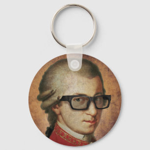 Chaveiro Hipster Mozart Música Clássica