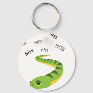 Chaveiro Hiss Snake Cute Emoji