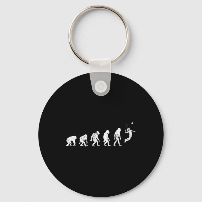 Chaveiro História De Badminton Lover Impressão Funny Badmin (Frente)