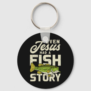 Chaveiro História do Peixe de Jesus Pescador Deus Cristo Pe
