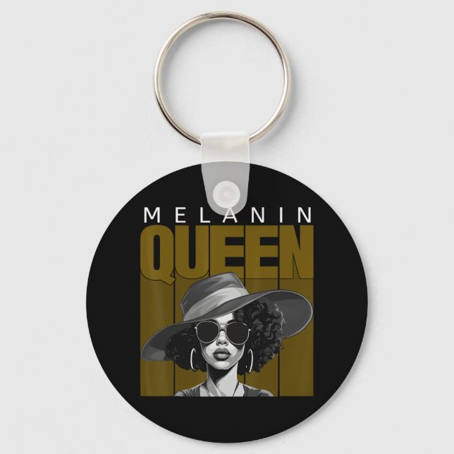 Chaveiro História Negra Afro-Americana - Juneteenth Melani (Frente)