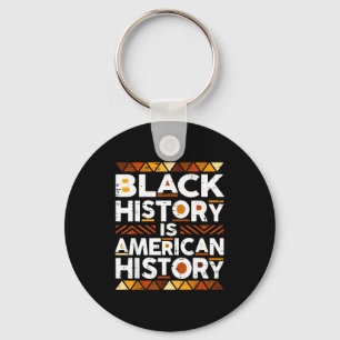 Chaveiro História Negra É História Americana Afro-Americana